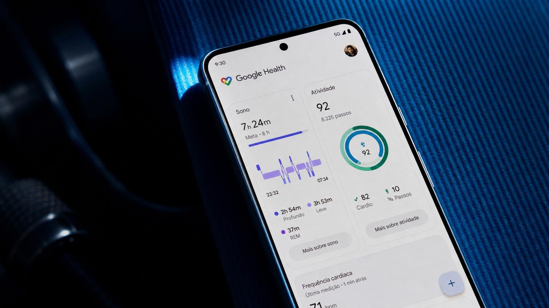 Google Health 5.02 traz de volta sestas e actividade por hora