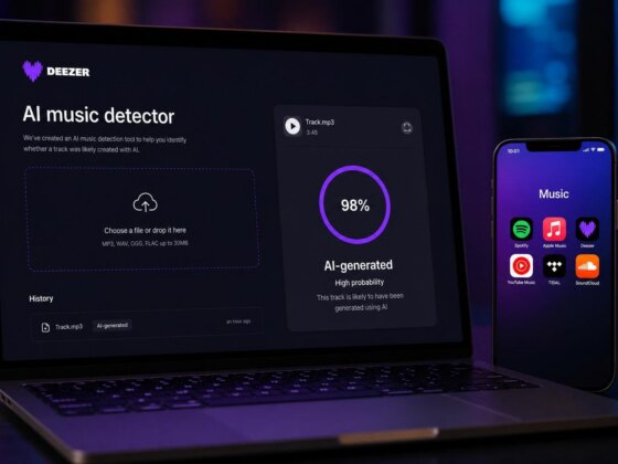Deezer lança detector de música IA para playlists do Spotify e afins