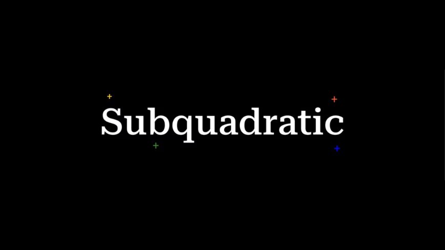 Subquadratic promete IA barata e rápida ao matar a “atenção quadrática”