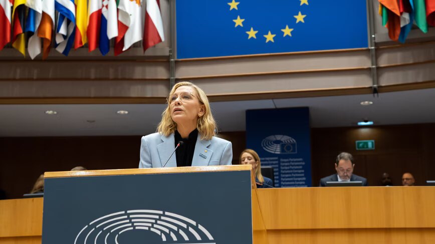 Cate Blanchett lança registo gratuito para dizer não à IA