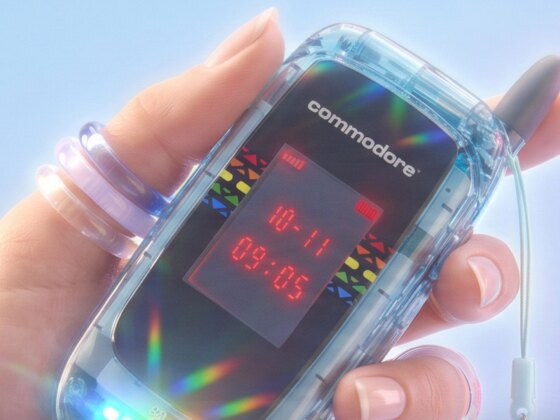 Commodore regressa com flip phone focado no detox digital