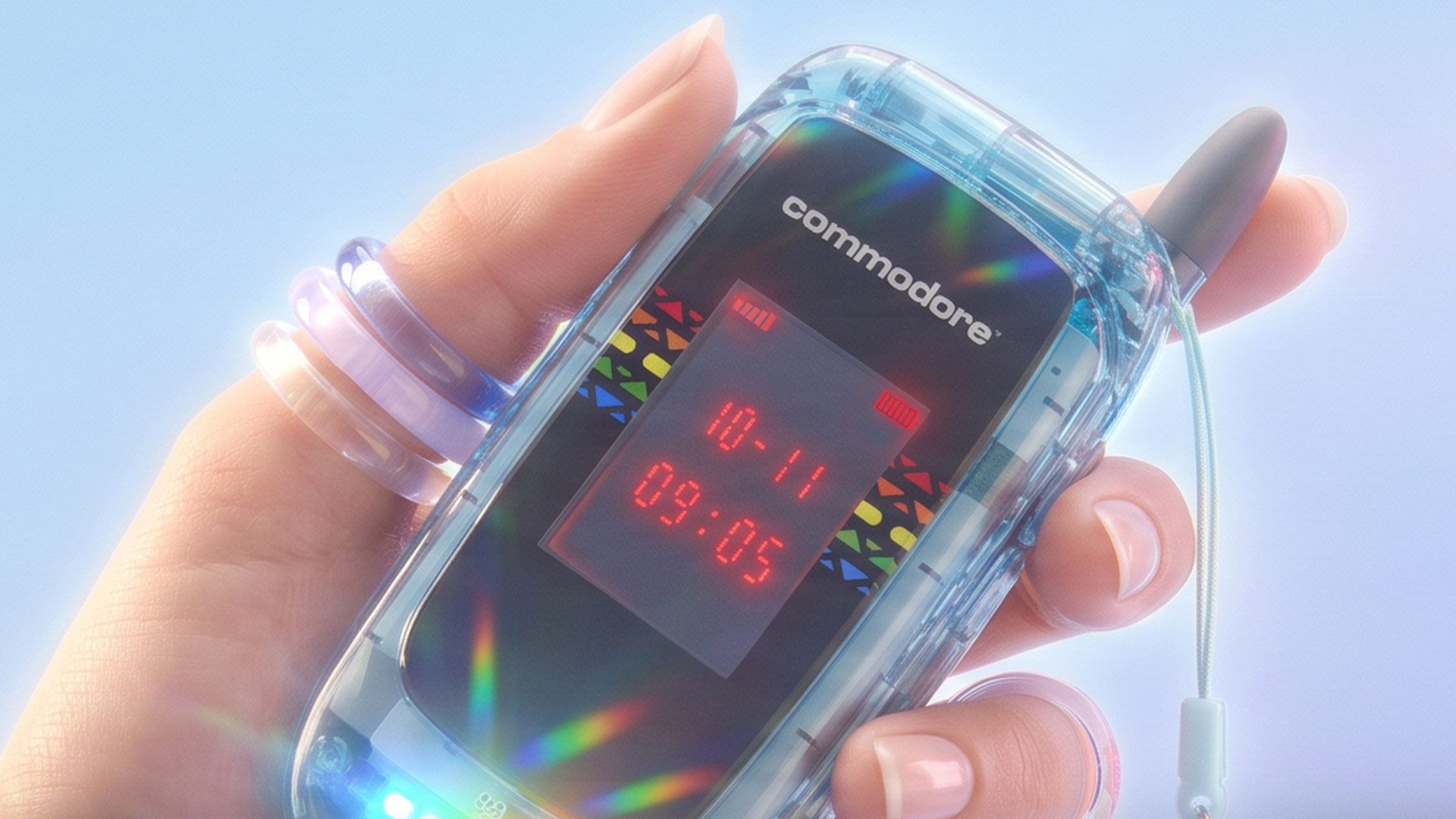 Commodore regressa com flip phone focado no detox digital