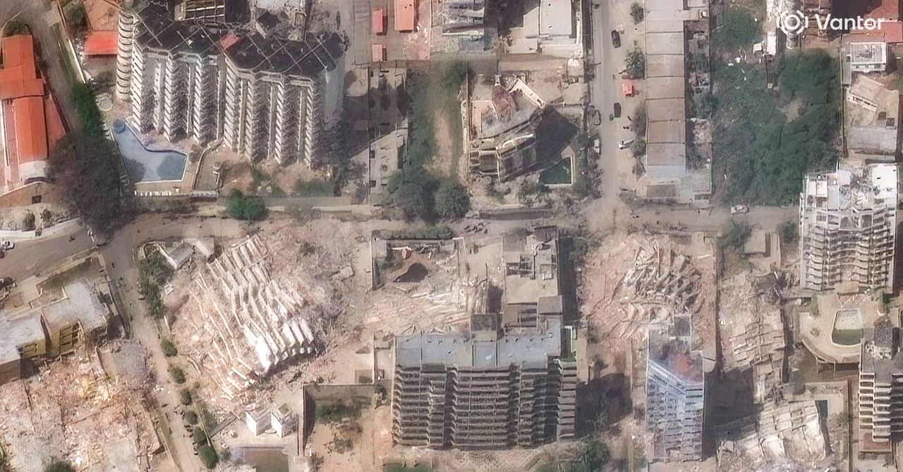 Imagens de satélite expõem a escala da destruição na Venezuela
