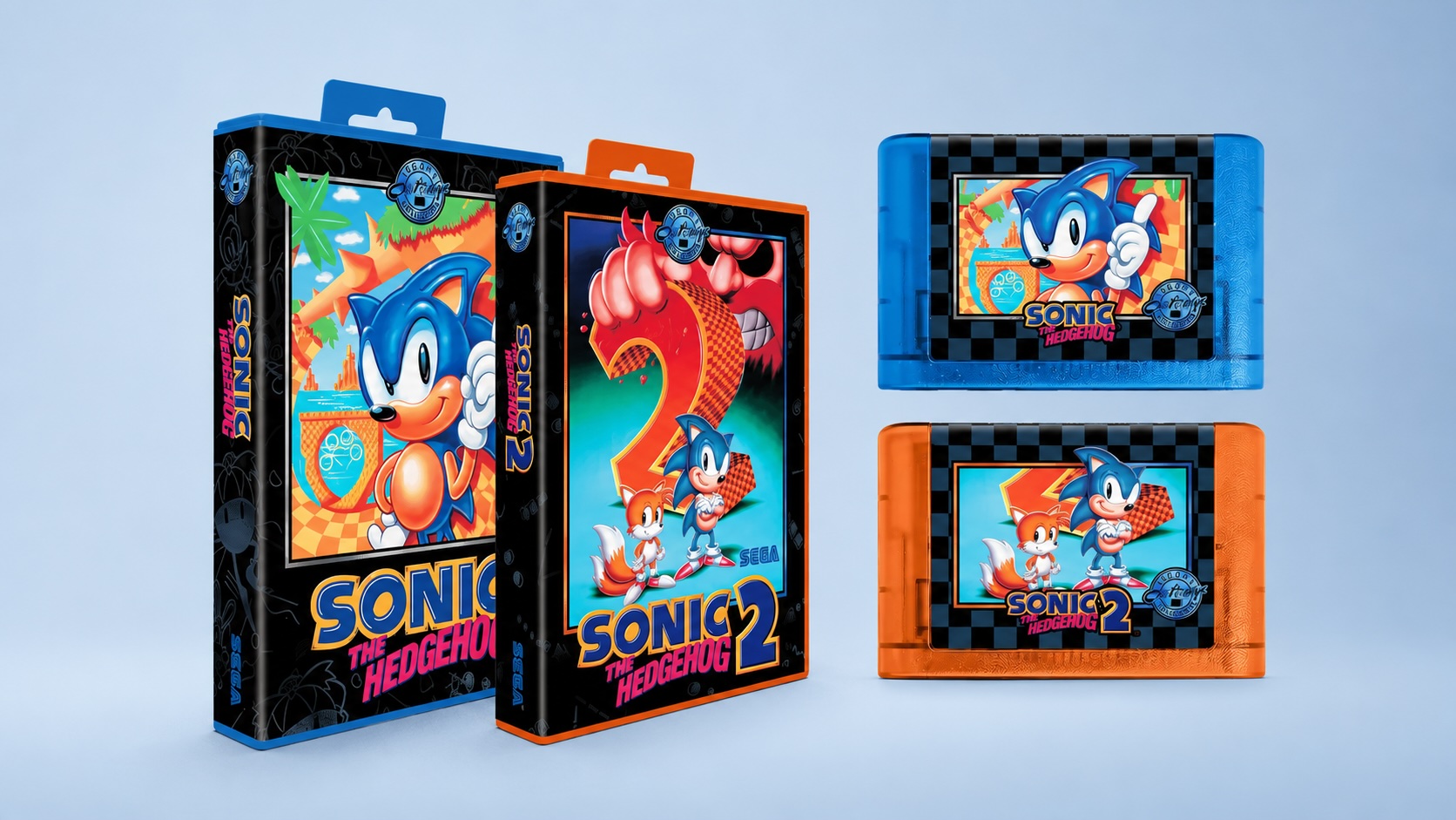 SEGA relança Sonic 1 e 2 em cartridge, mas ao preço de luxo retro