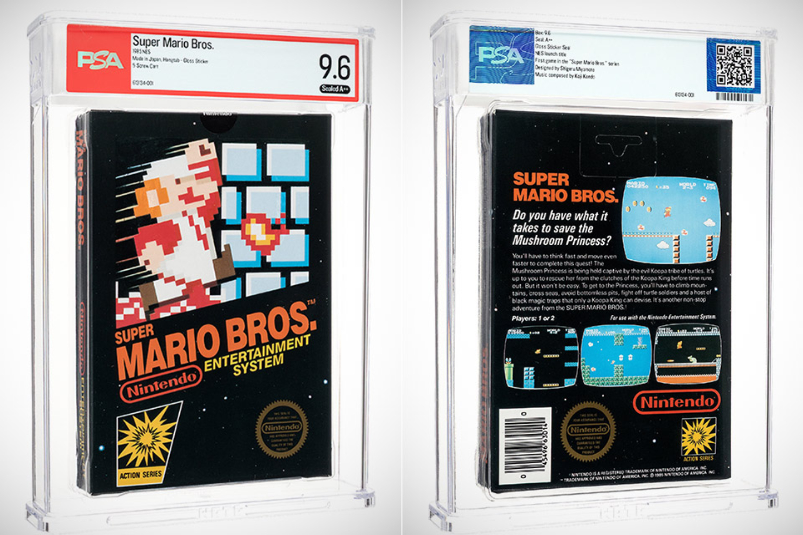 Cópia selada de Super Mario Bros. vende-se por 3 milhões de dólares