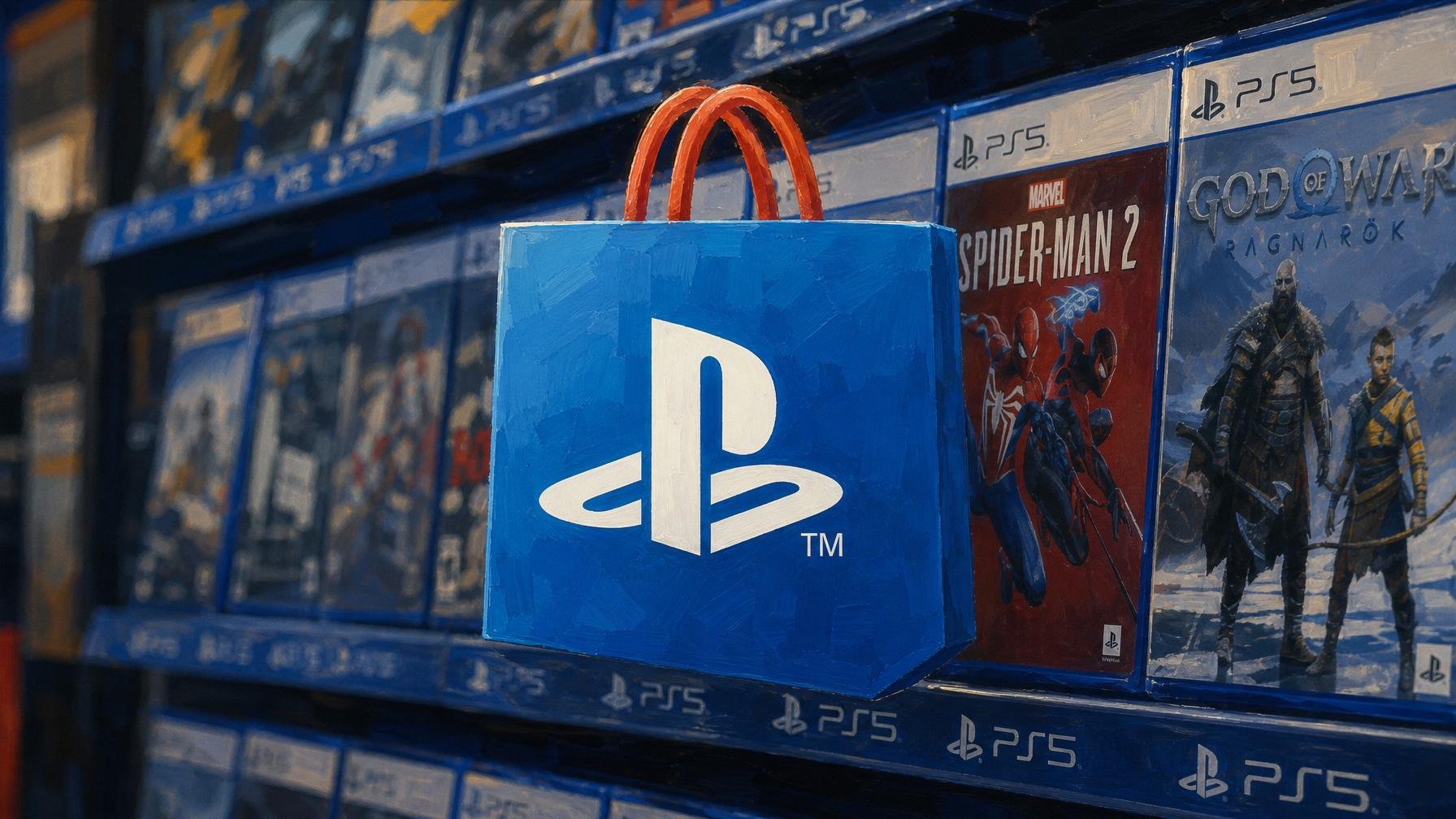 Estudo mostra que jogos em loja batem preço da PS Store