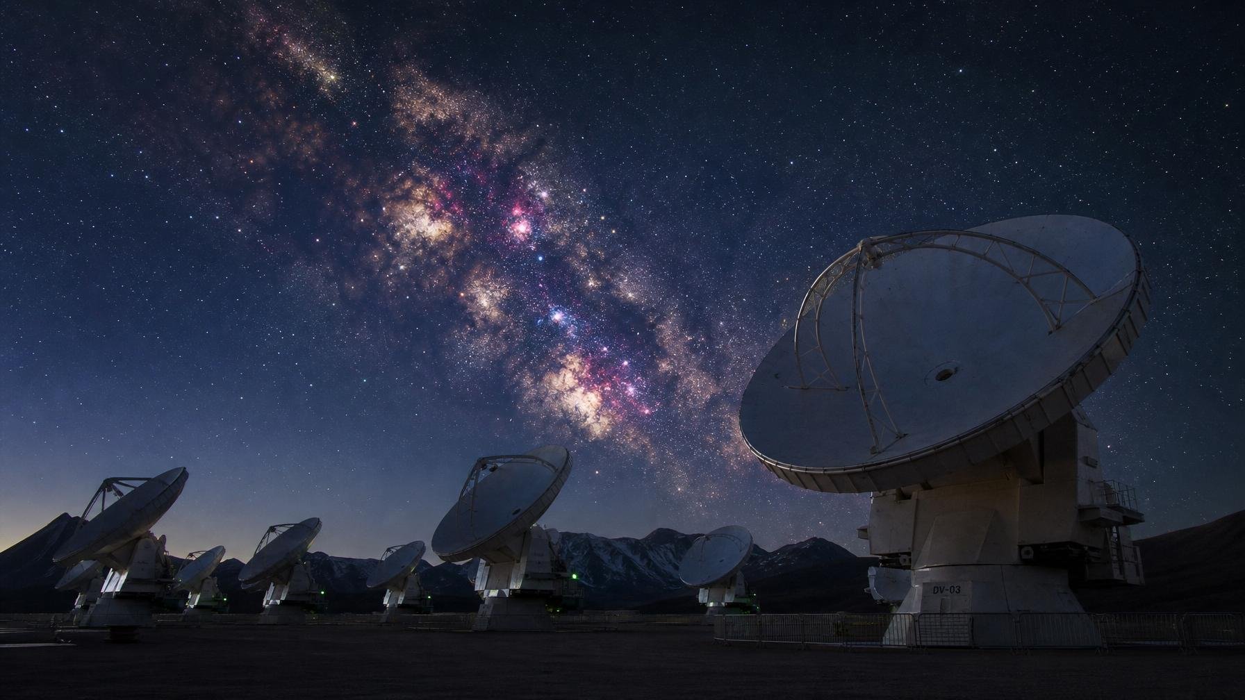 Astrónomos detectam molécula de açúcar perto do buraco negro da Via Láctea