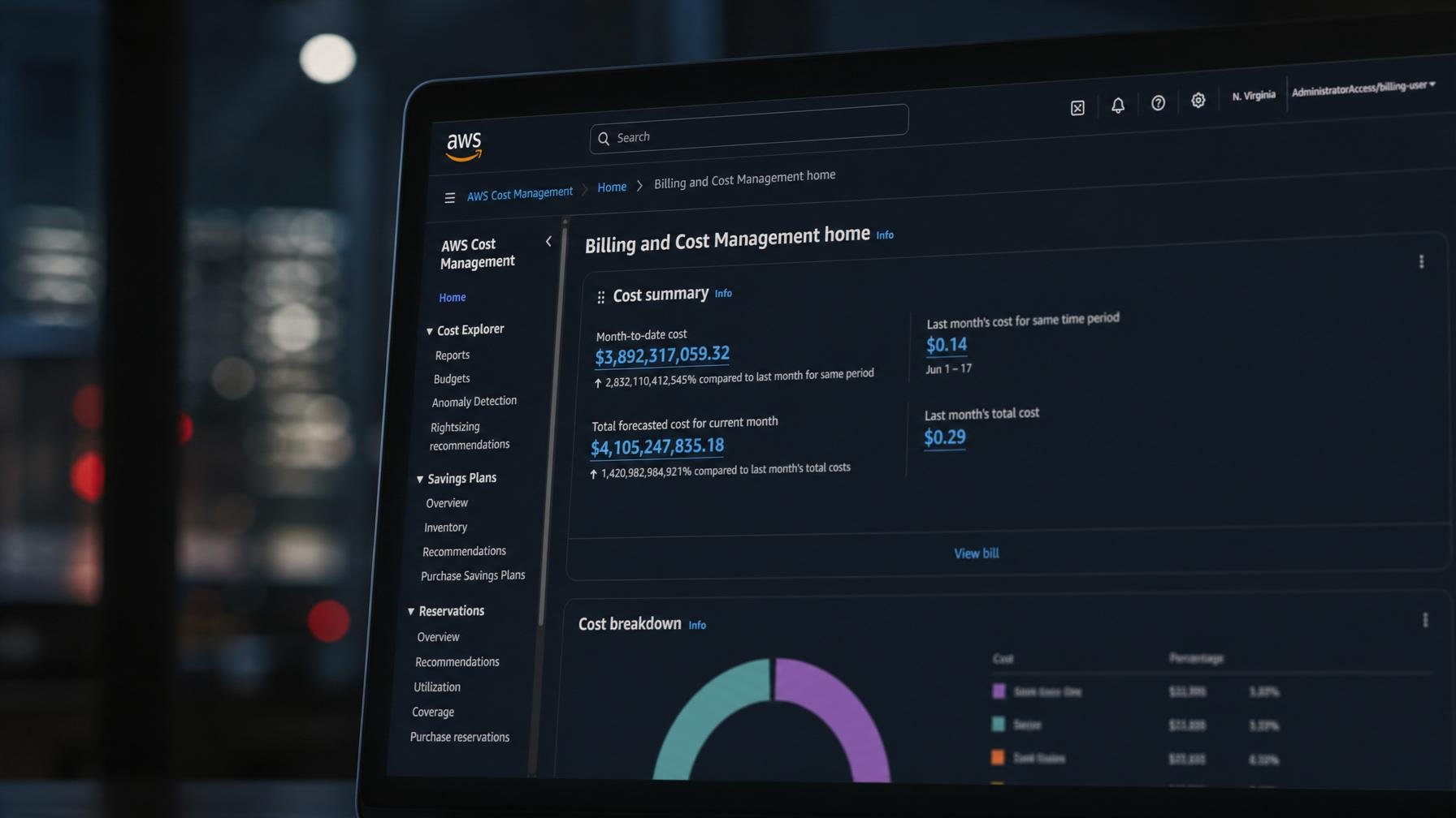 Bug na AWS mostra faturas de biliões e lembra o risco de depender da nuvem