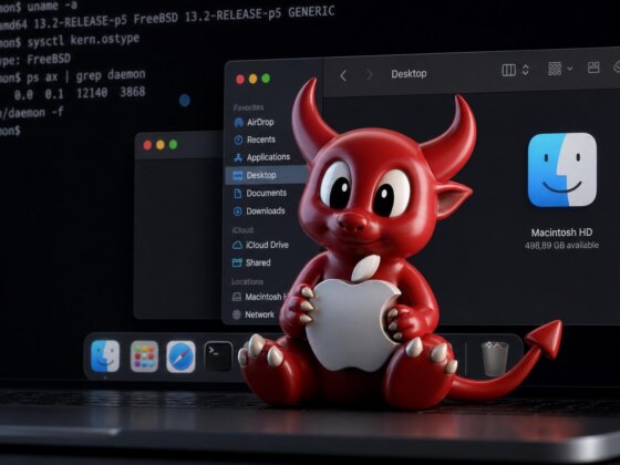 NextBSD renasce: Darwin da Apple volta a pousar em cima do FreeBSD