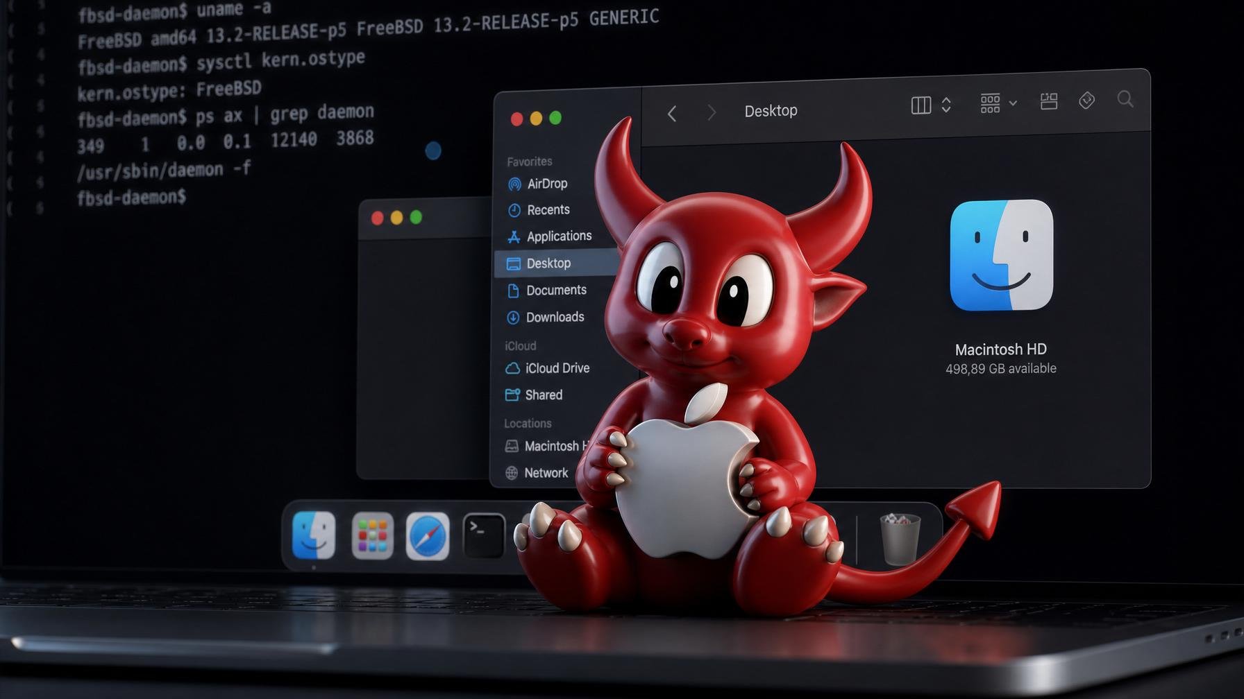 NextBSD renasce: Darwin da Apple volta a pousar em cima do FreeBSD