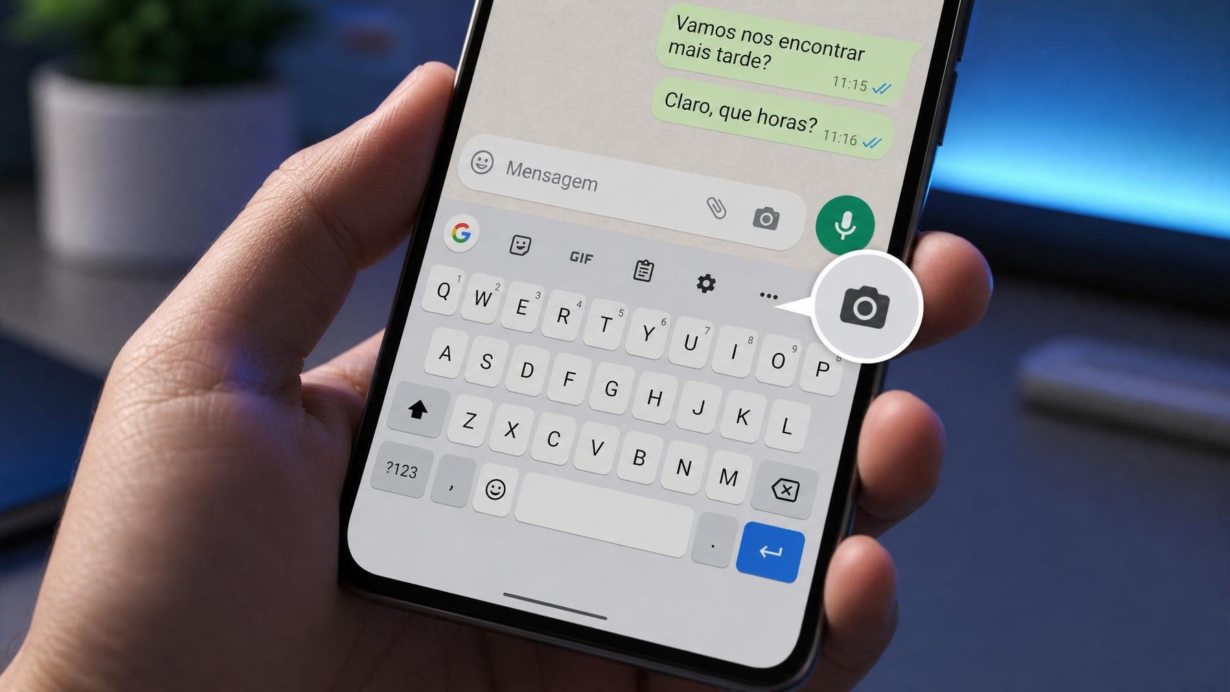 Gboard prepara escrita a partir de língua gestual usando a câmara