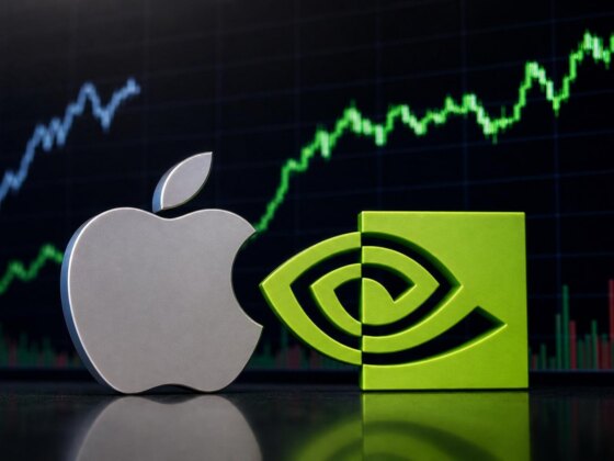 Apple volta a valer mais que a Nvidia.