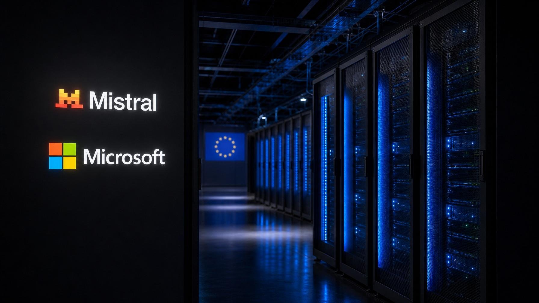 Microsoft e Mistral fecham mega acordo para infraestrutura de IA na Europa