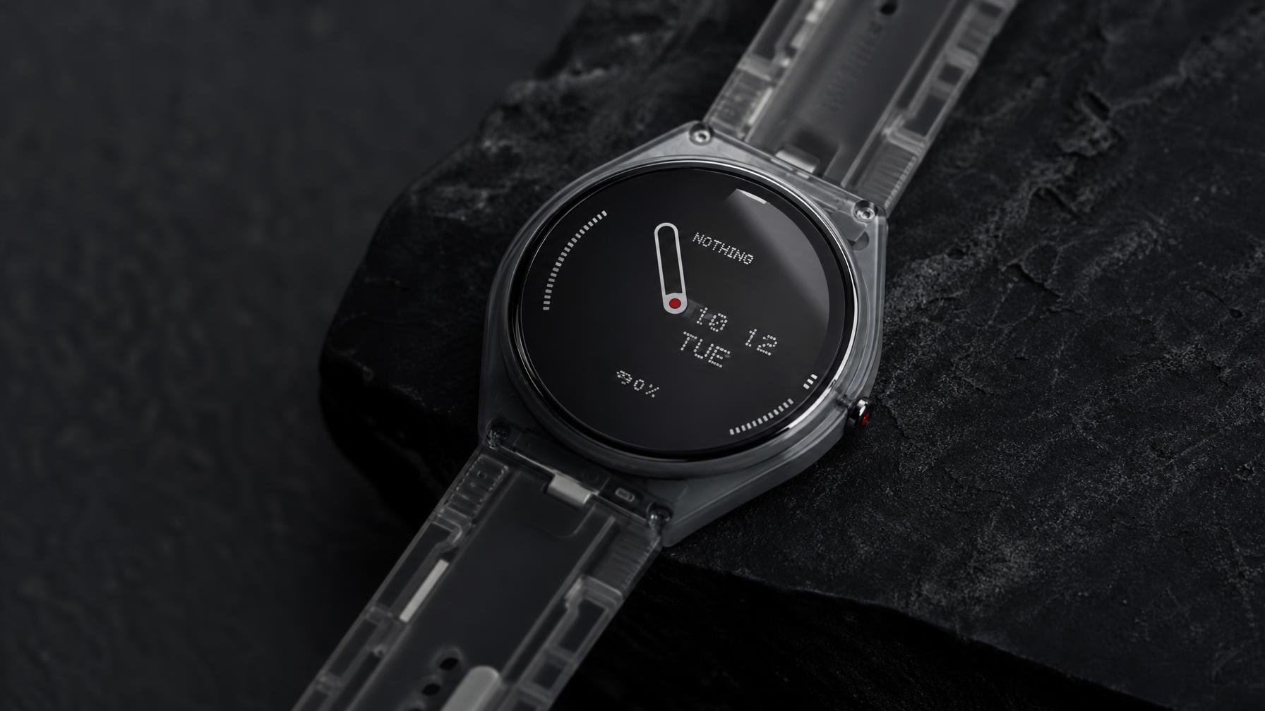 Nothing prepara o seu primeiro smartwatch com design transparente