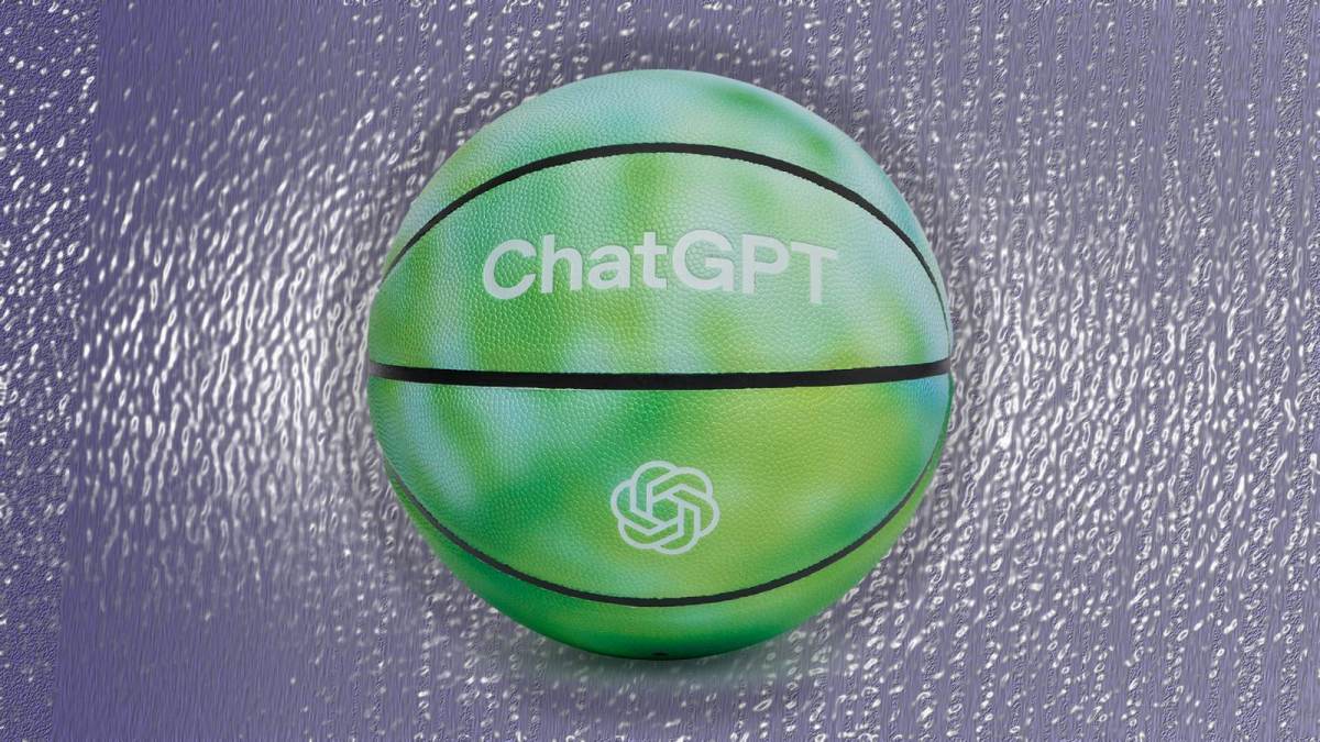 OpenAI vende uma bola de basquete do ChatGPT por 70 dólares