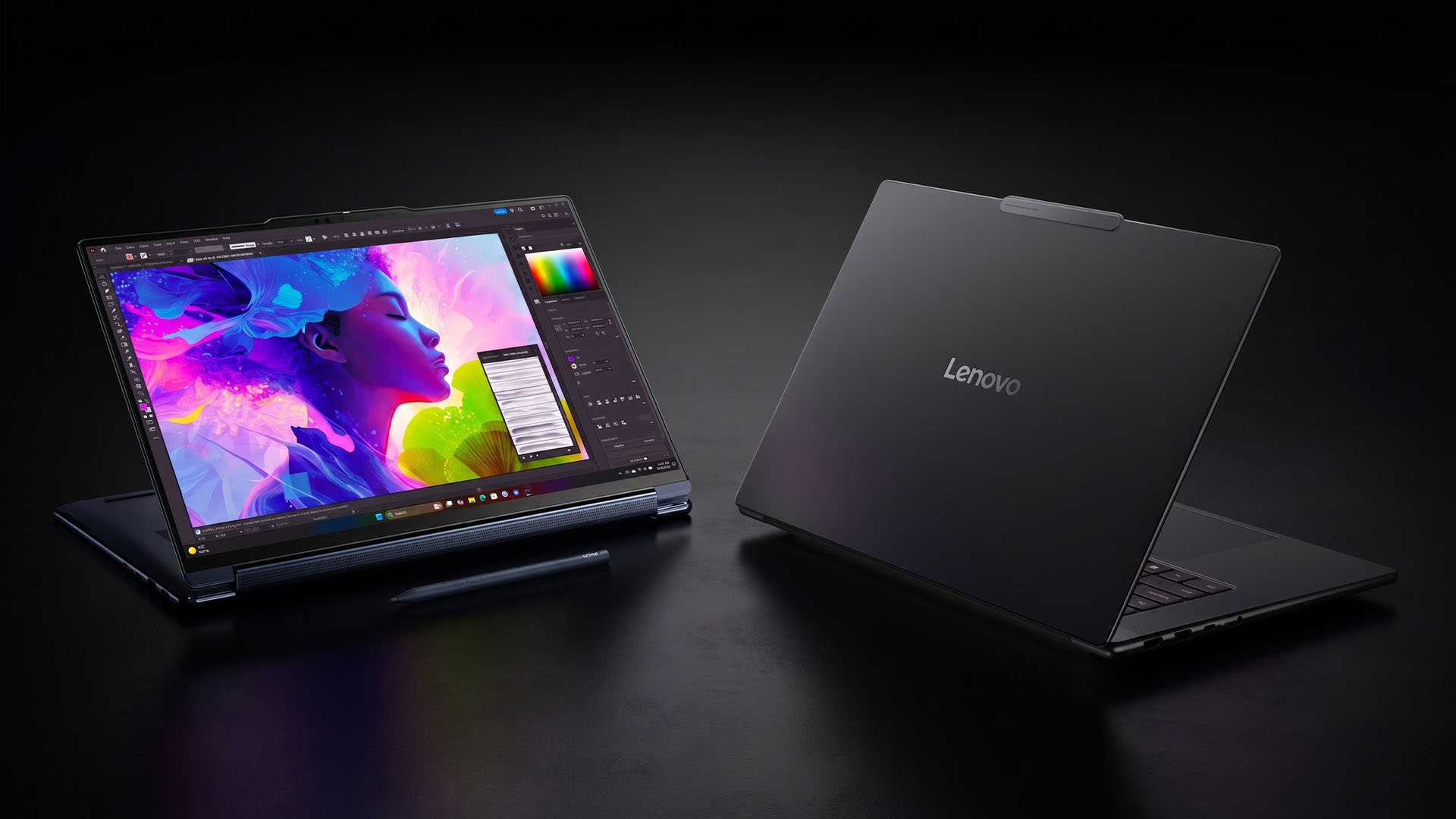 Lenovo Yoga 9n estreia RTX Spark num 2‑em‑1 virado para criadores