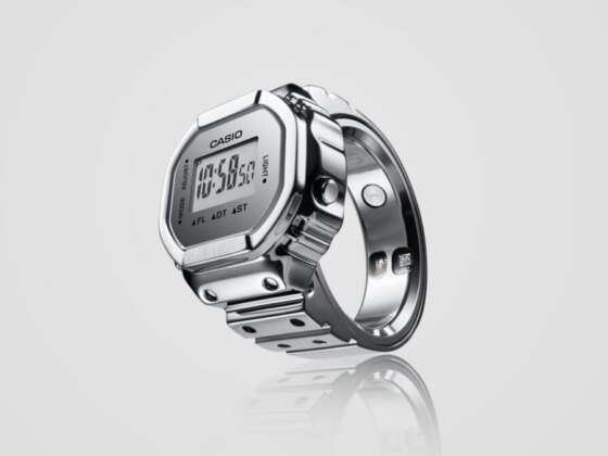 Casio CRW-H001 leva o anel-relógio a sério como wearable de saúde
