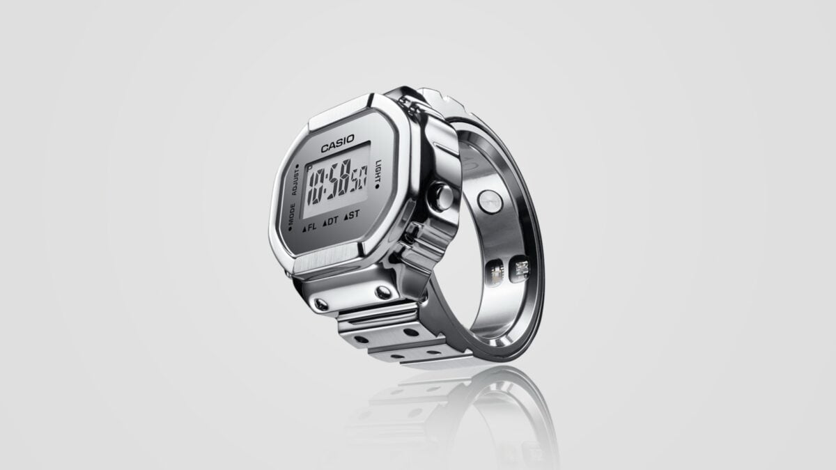 Casio CRW-H001 leva o anel-relógio a sério como wearable de saúde