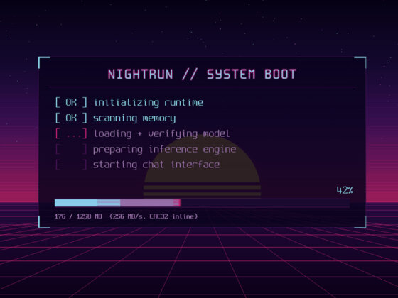 NightRun corre LLM num Raspberry Pi 5 sem sistema operativo