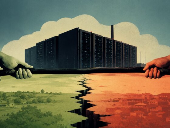 A guerra contra megacentros de dados de IA já começou
