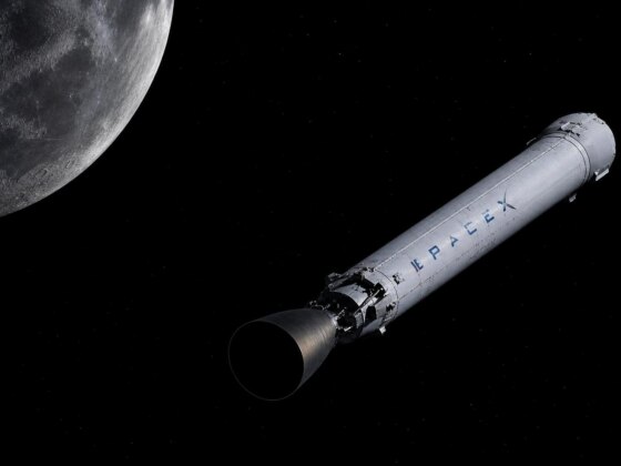Falcon 9 vai embater na Lua e expõe o lixo da nova corrida espacial