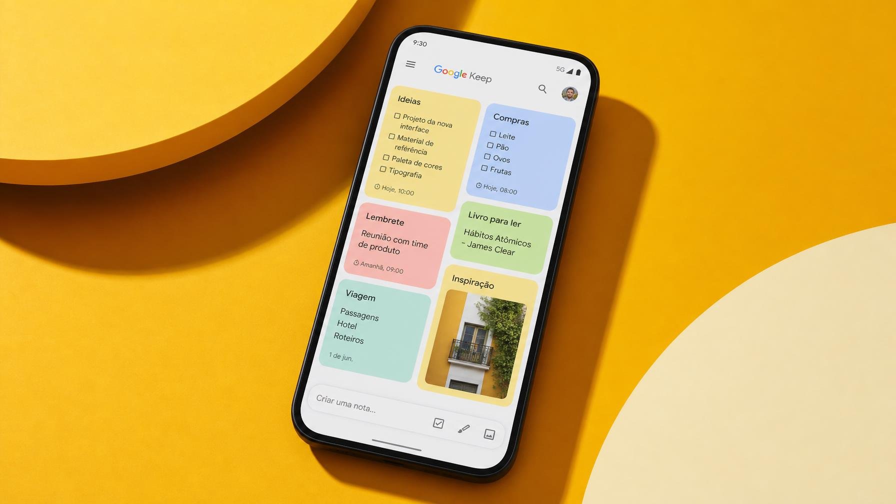 Quatro truques do Google Keep que andam escondidos à vista de todos