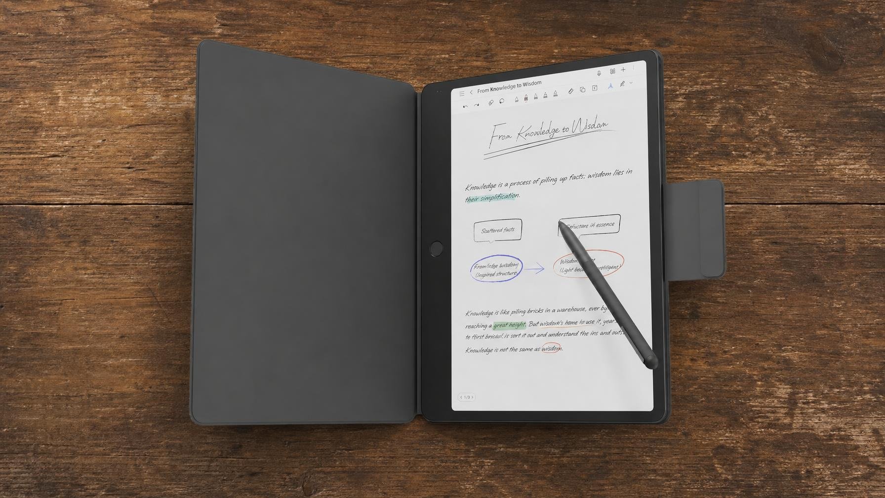 TCL Note A1 Nxtpaper quer ser caderno e tablet ao mesmo tempo