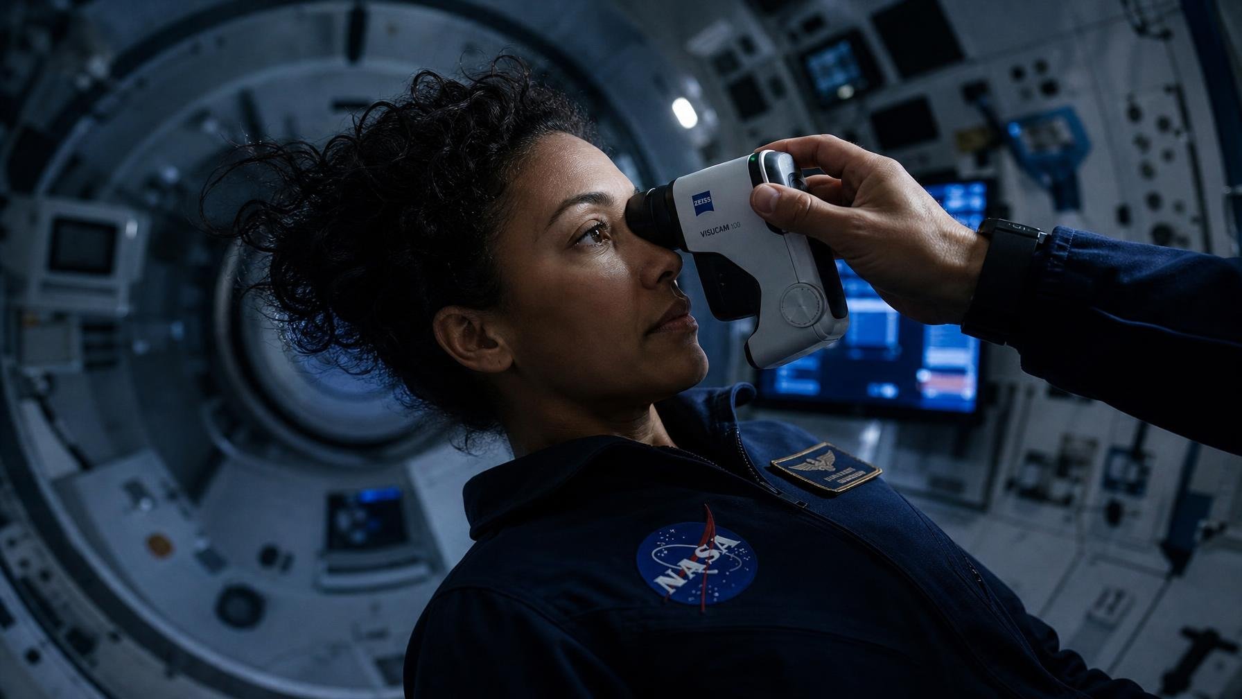 Como a ESA tenta evitar que astronautas regressem cegos do espaço