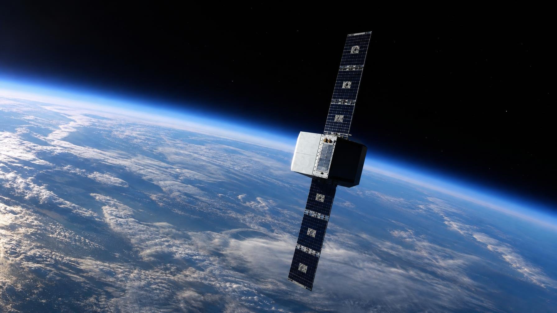 Este satélite “respira” ar para se manter em órbita muito baixa