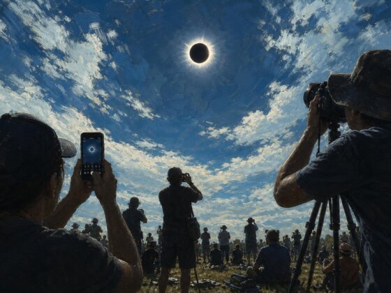Eclipse começa em 20 minutos! Como fotografar o eclipse sem fritar a câmara do telemóvel