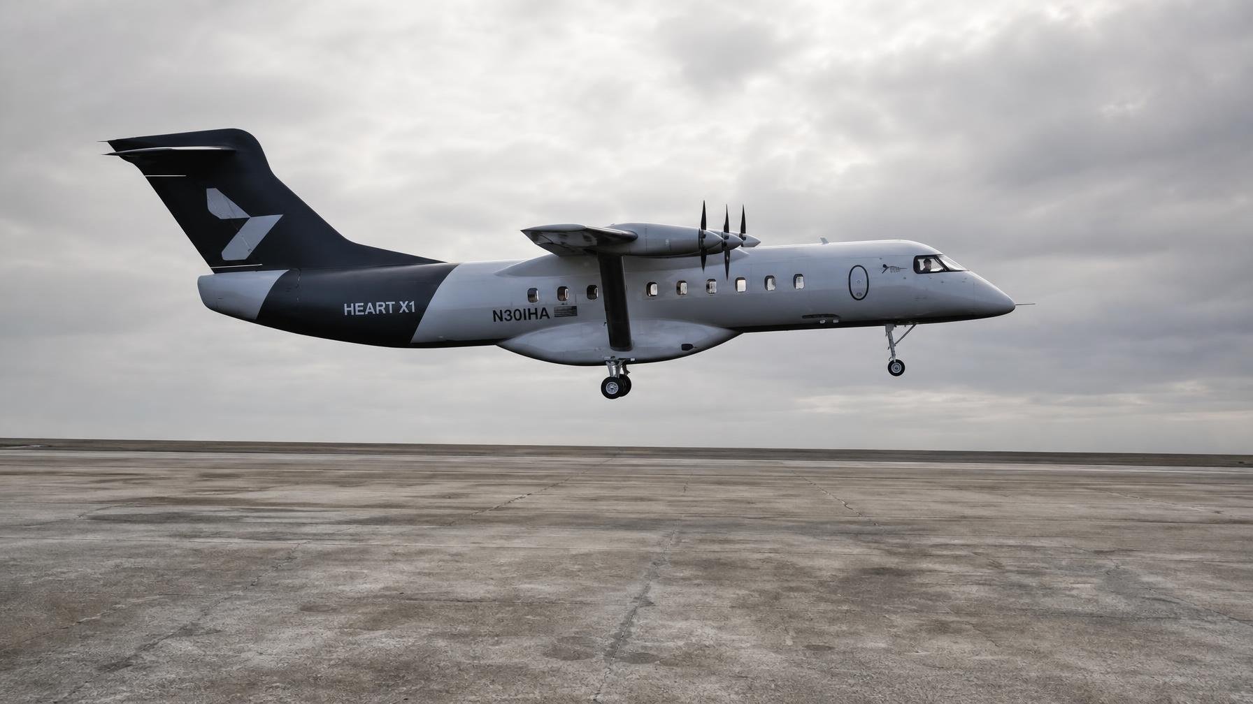 O maior avião eléctrico do mundo é europeu, mas voou nos EUA