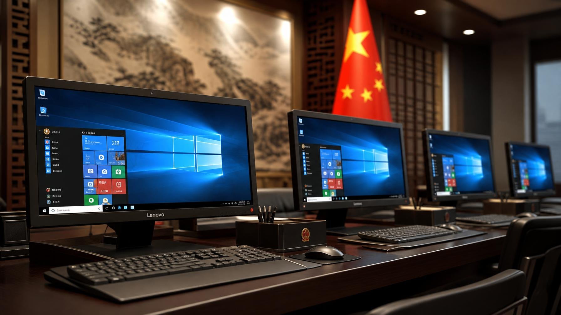 China acelera retirada do Windows 10 das agências estatais