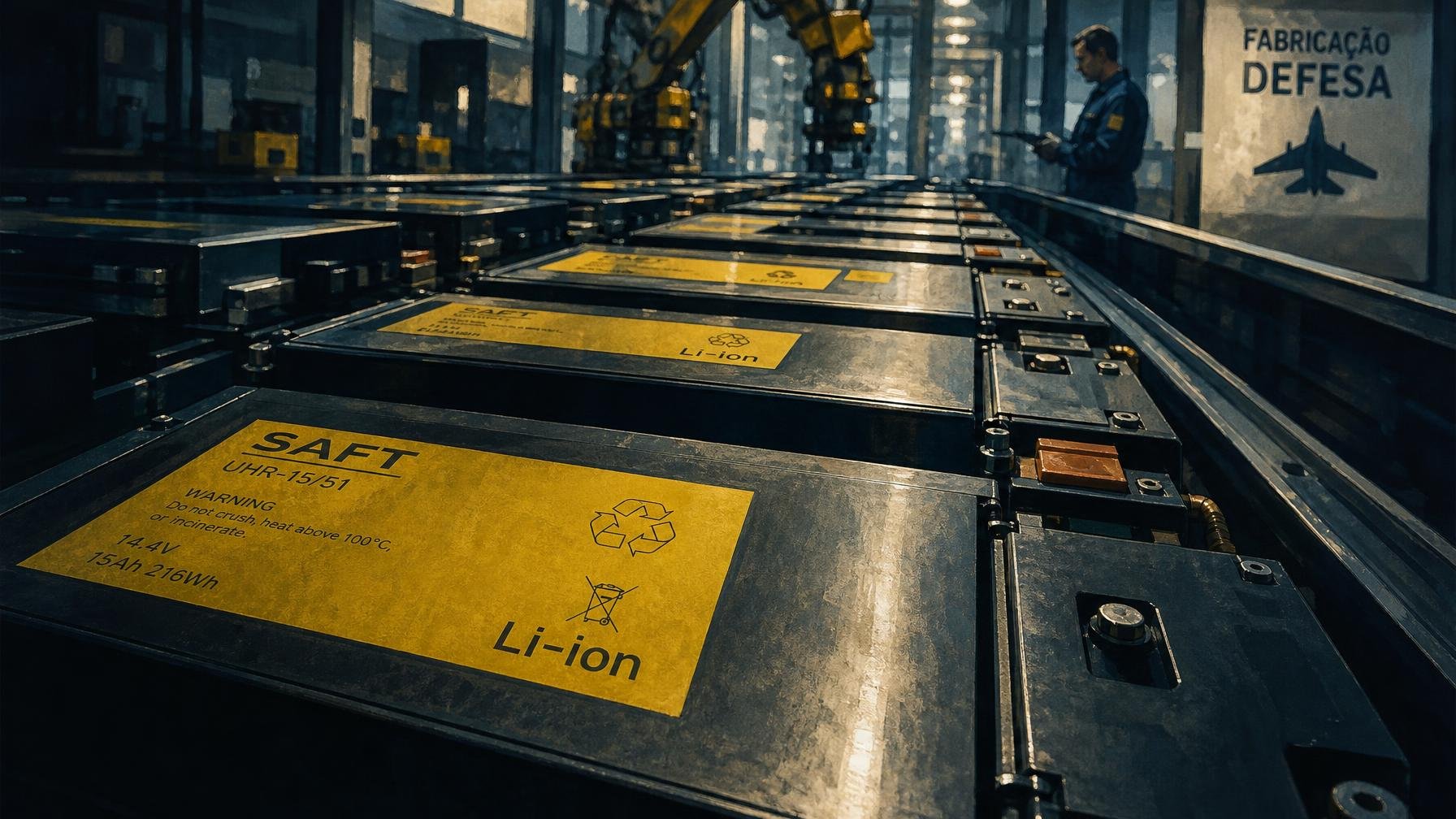 Startups de baterias nos EUA rendem-se à Defesa para sobreviver