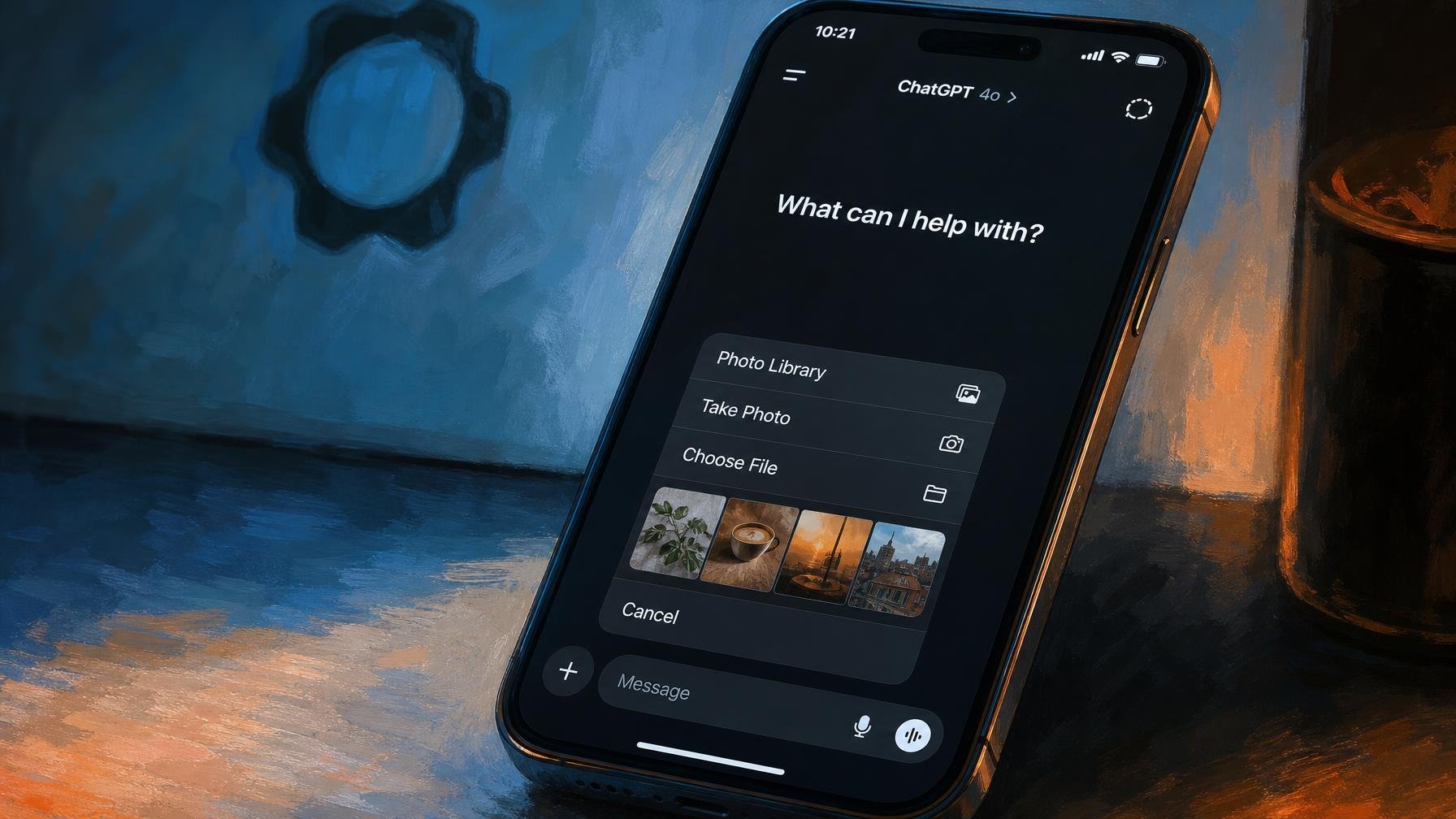 ChatGPT no iPhone ganha atalho para fotos e ocupa vazio da Siri