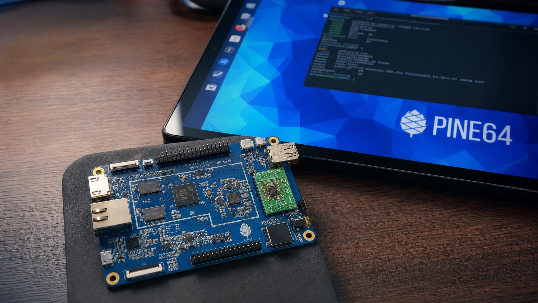 PINE64 trava vários gadgets Linux por falta de memória