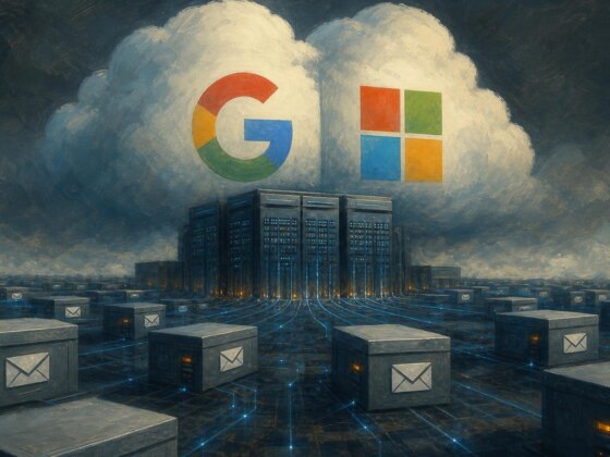 Email auto-hospedado encolhe, Google e Microsoft tomam conta do correio