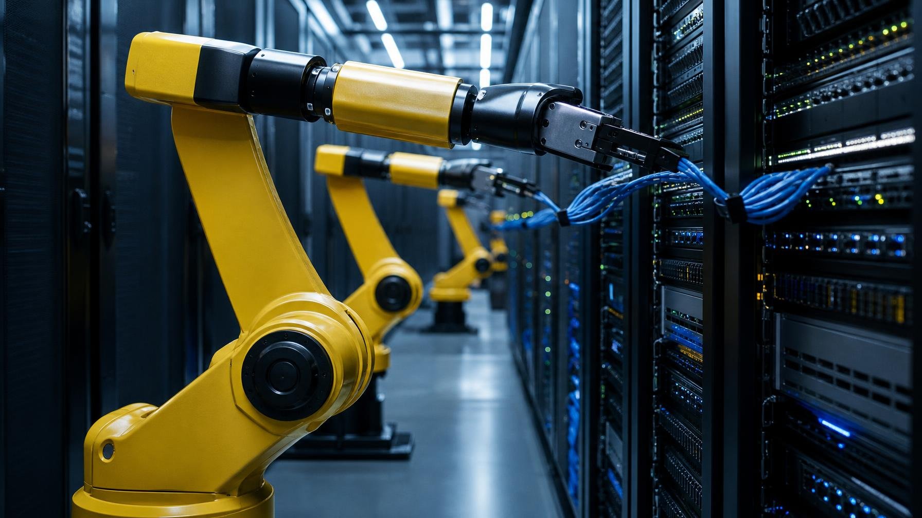 Meta testa robots em centros de dados para cortar técnicos humanos