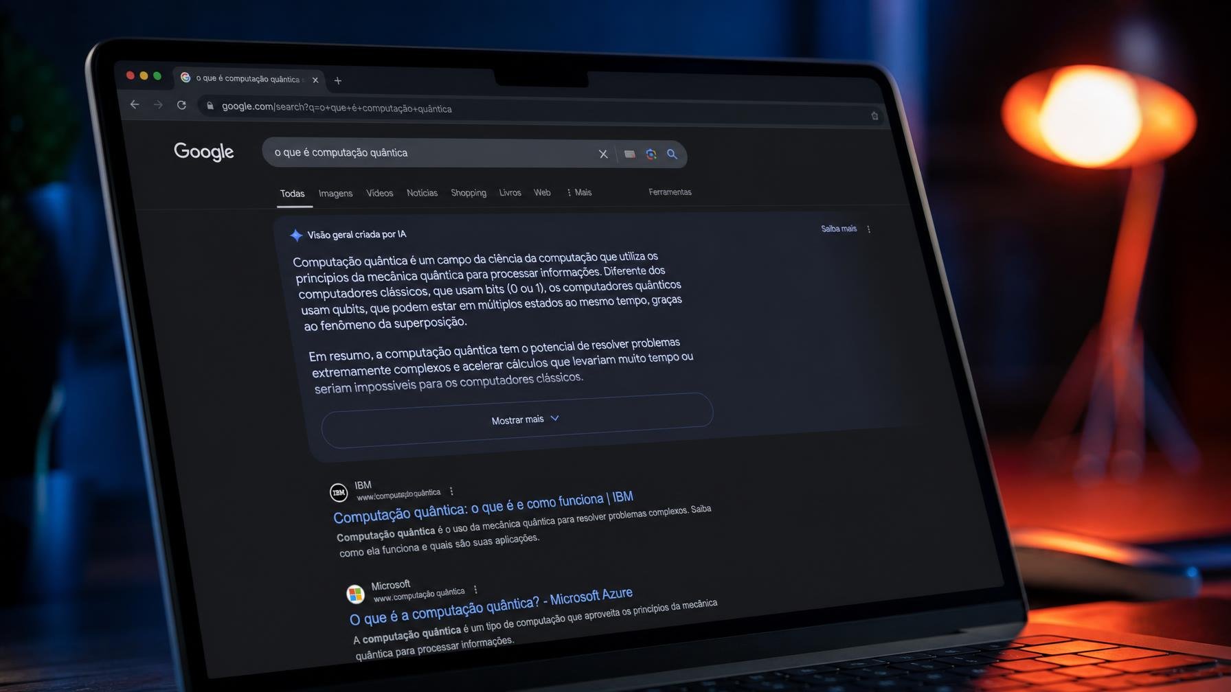 Google empurra respostas de IA ainda mais acima nos resultados