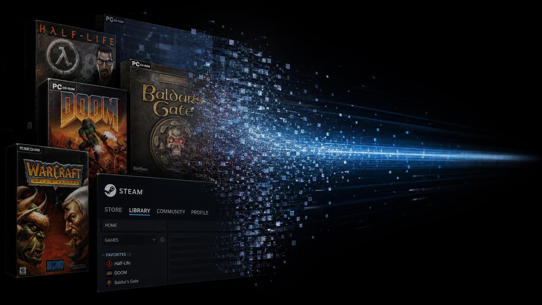 Teraleak de 12 TB abre o cofre esquecido da história da Steam