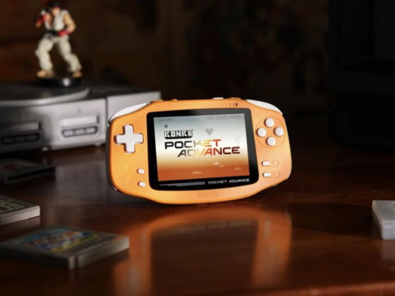 KONKR Pocket Advance copia a Game Boy Advance, mas tenta corrigir os seus defeitos