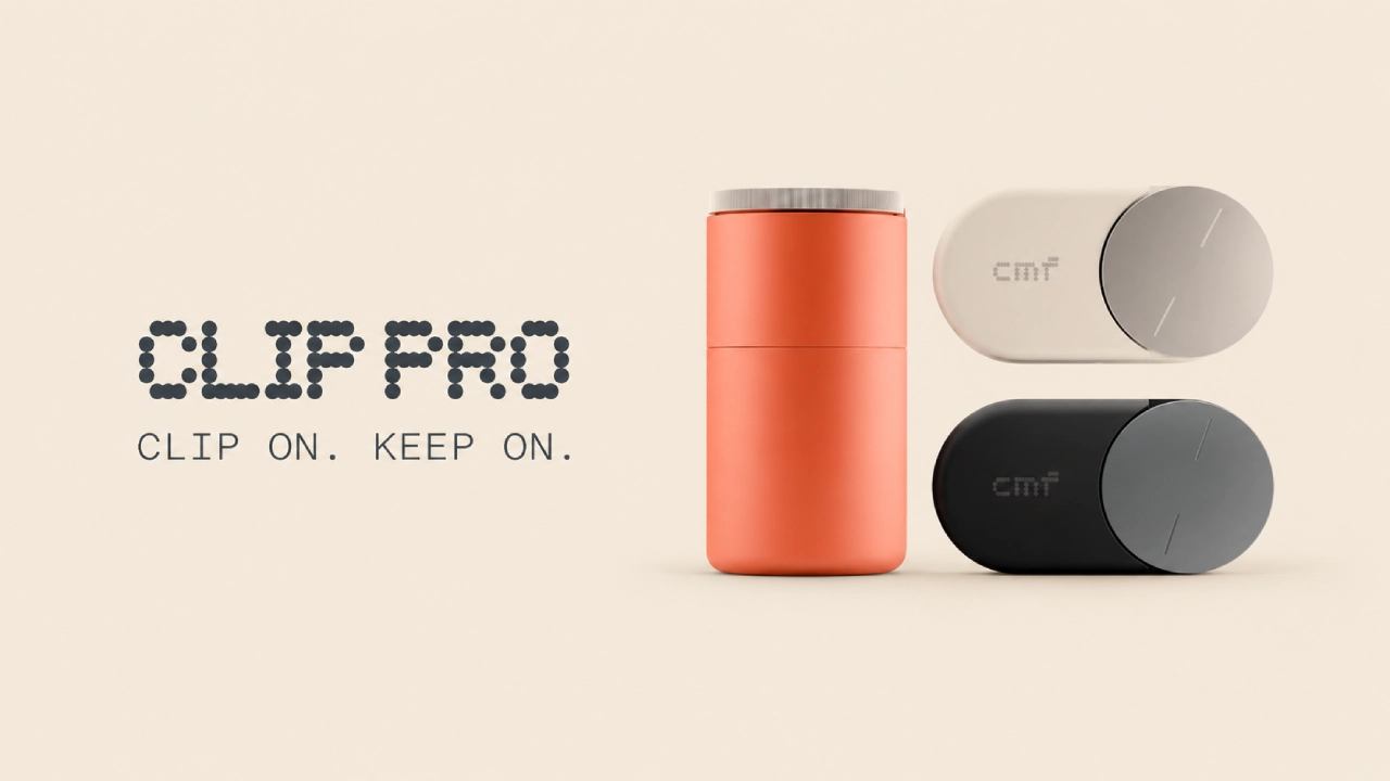 CMF Clip Pro: o novo teaser críptico do universo Nothing