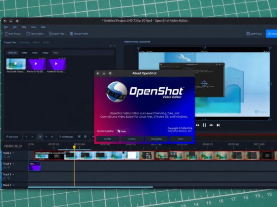 OpenShot 4.0 chega com gravação integrada e novas ferramentas de cor