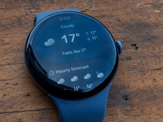 Pixel Watch ganha novos módulos de meteorologia no mostrador