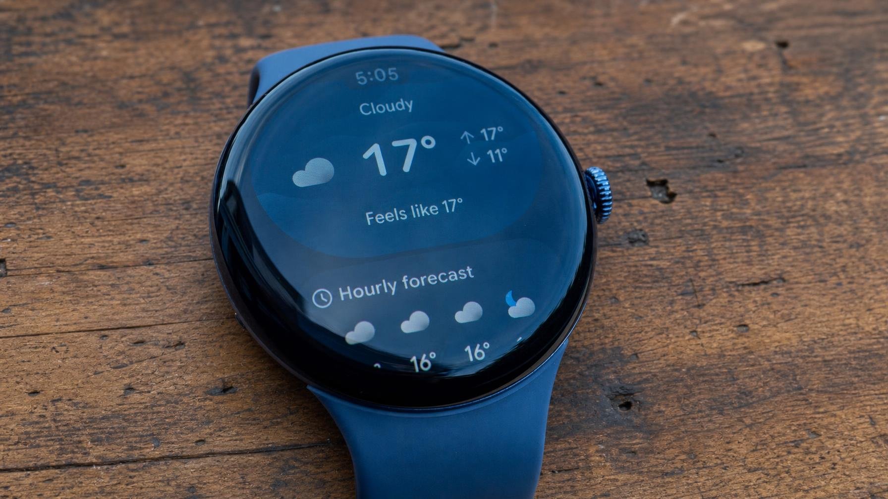 Pixel Watch ganha novos módulos de meteorologia no mostrador