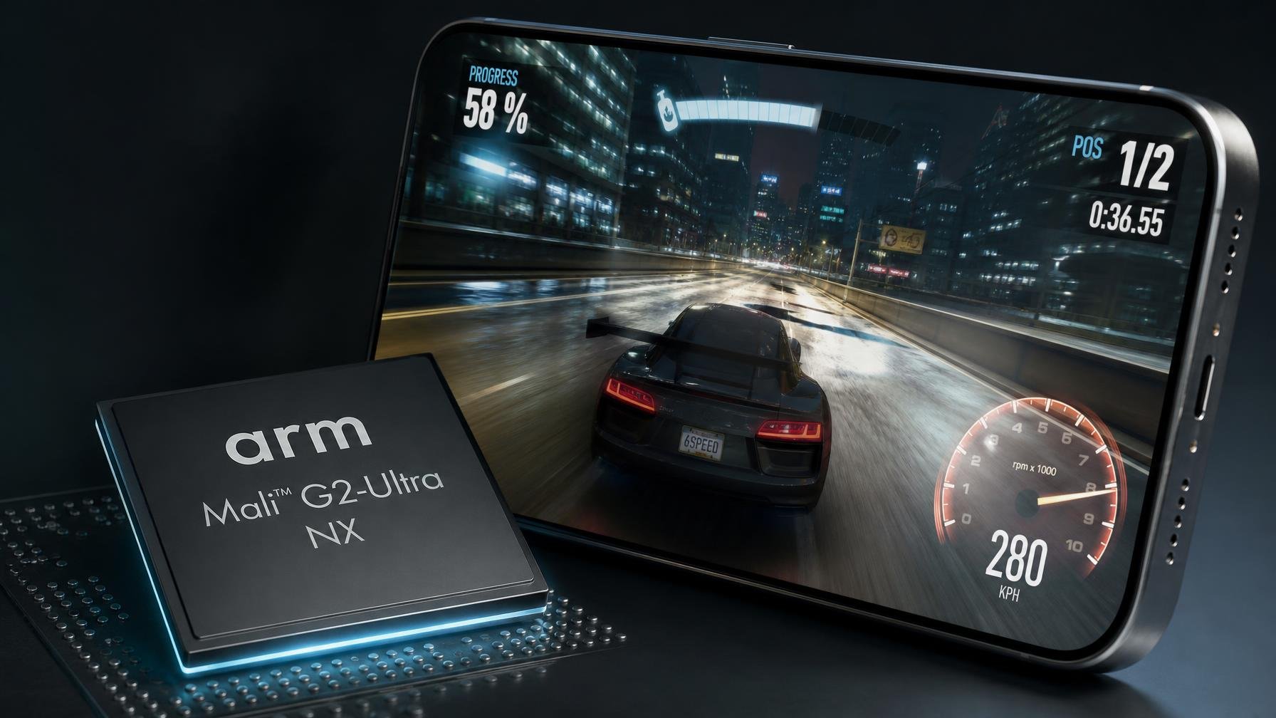 ARM promete GPUs com IA nativa nos Android topo de gama de 2027