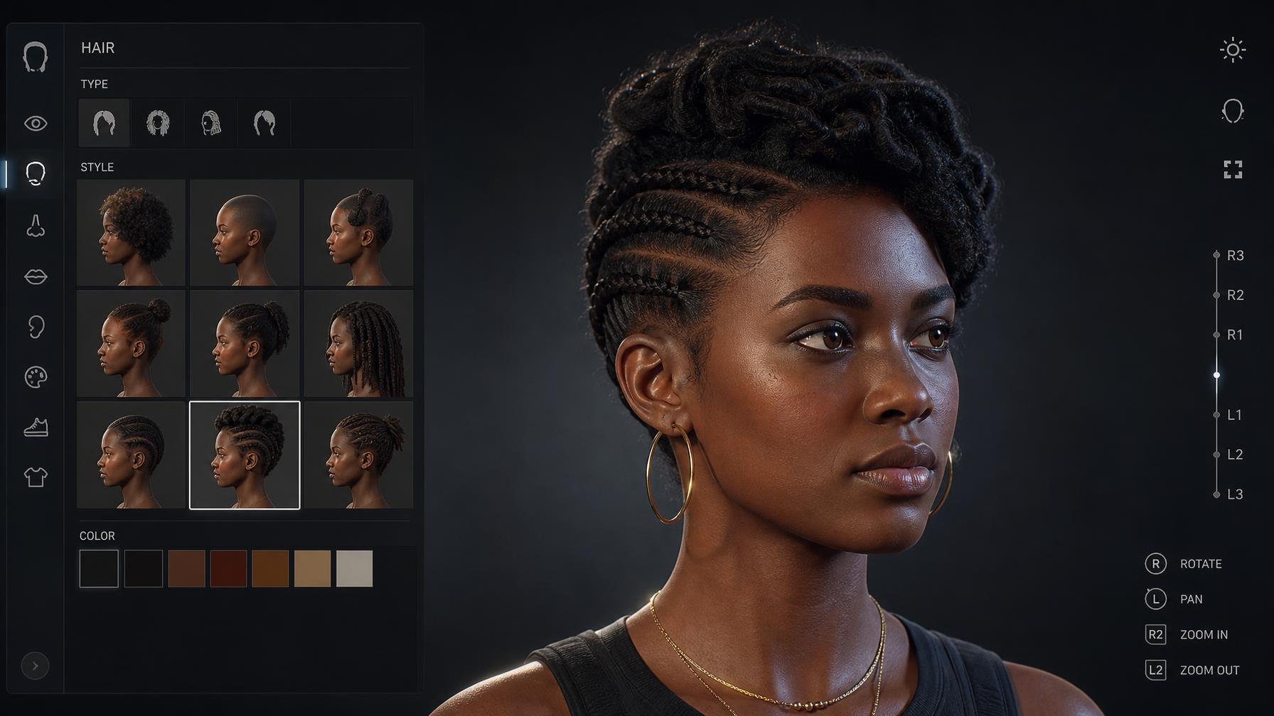Uma artista está farta dos mesmos dreadlocks negros nos videojogos