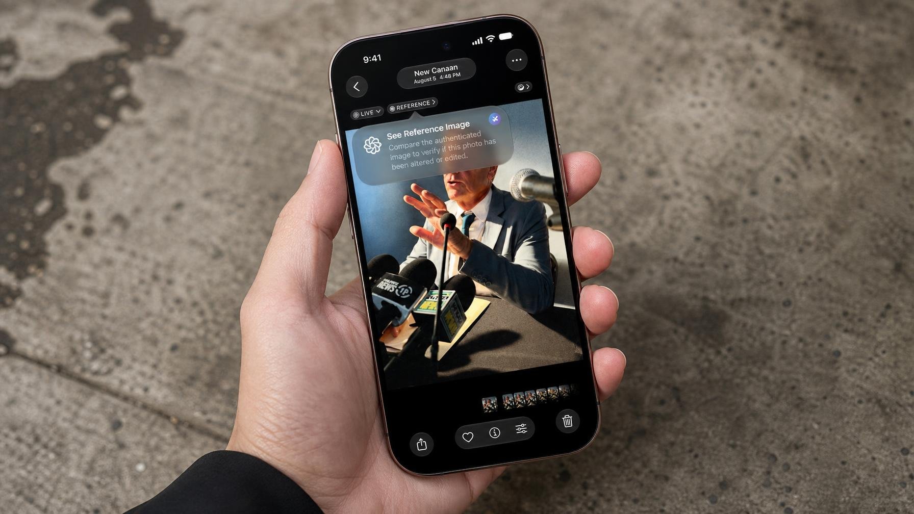 Apple Reference Image no iPhone 18 quer matar a dúvida do deepfake