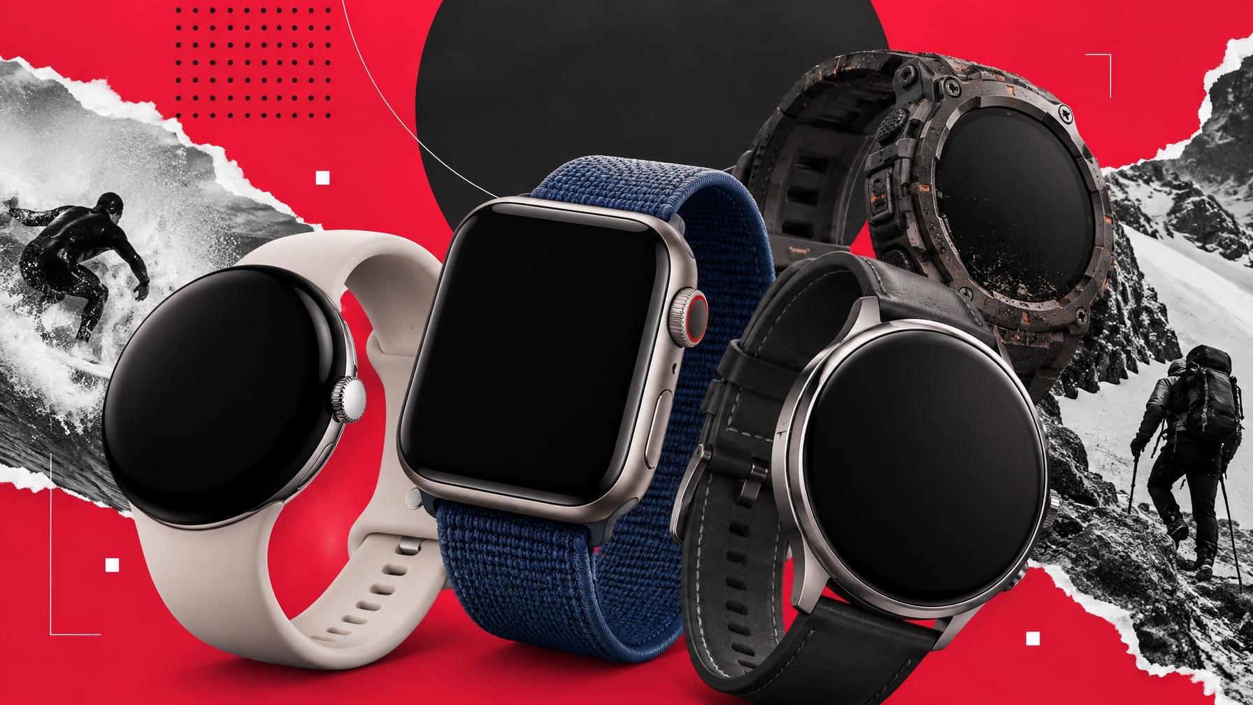 5 smartwatches a ponderar antes de olhares para o Moto Watch Ultra
