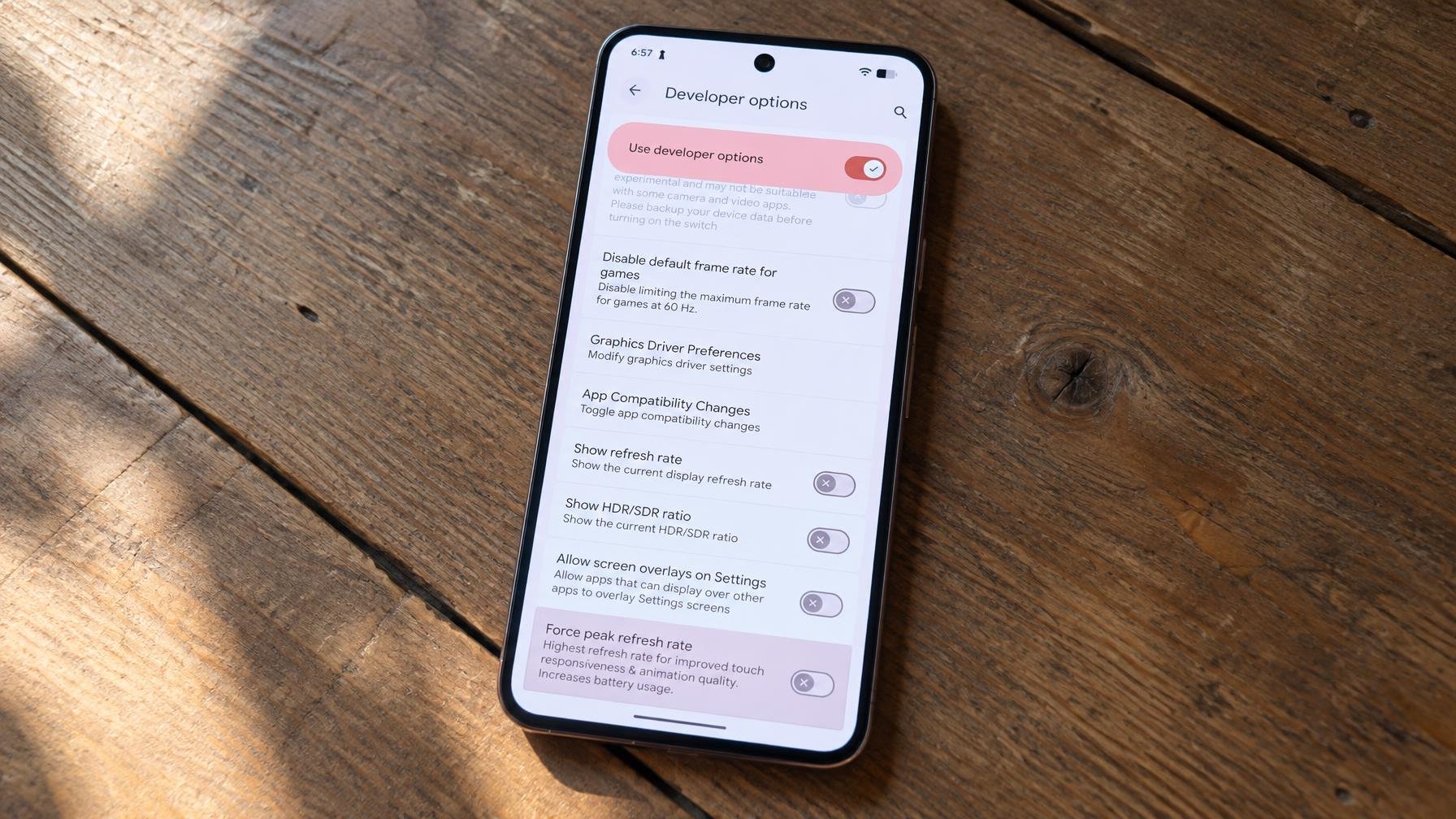 3 opções de programador que tornam o teu Android mais rápido