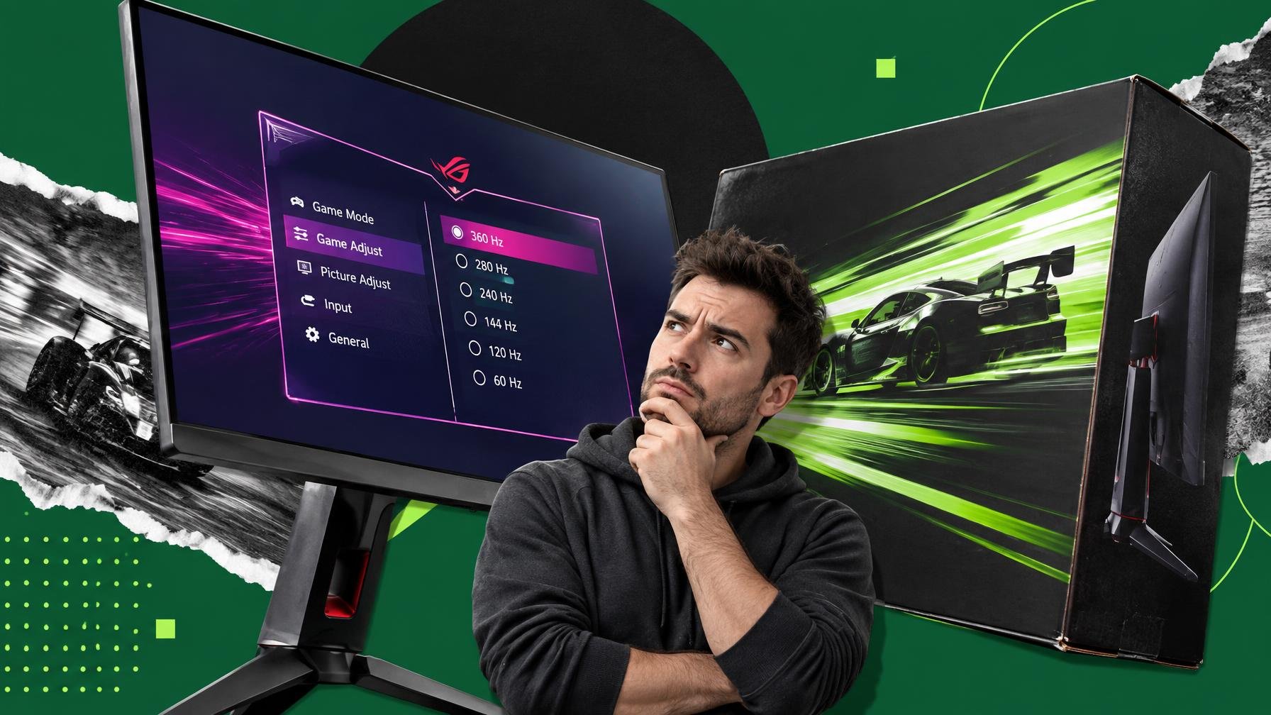 O teu monitor de 240Hz não está a 240Hz. Eis o que falta fazer